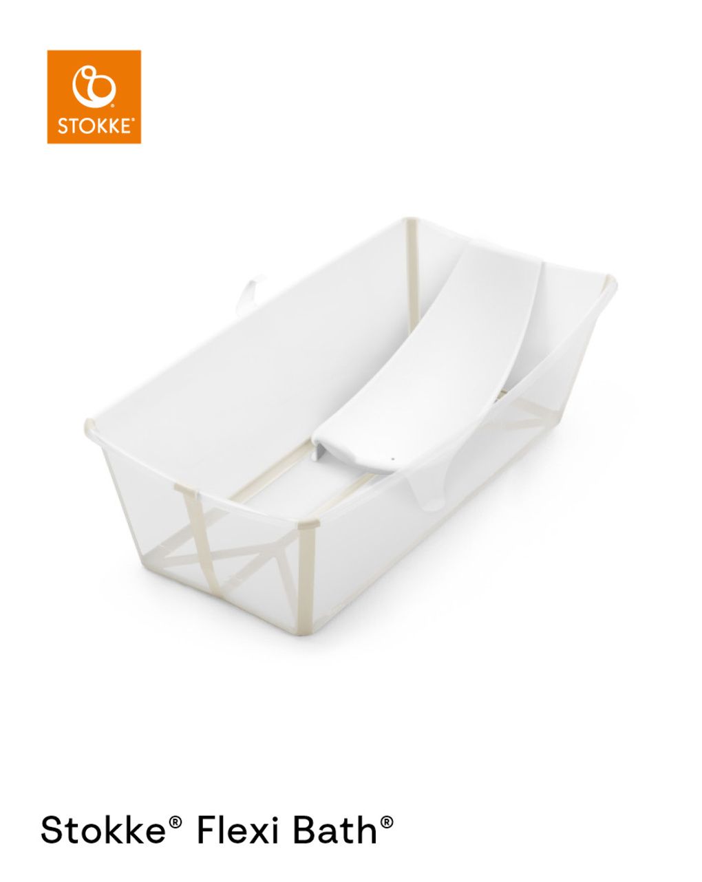 Vaschetta pieghevole flexi bath® x-large sandy beige - stokke®