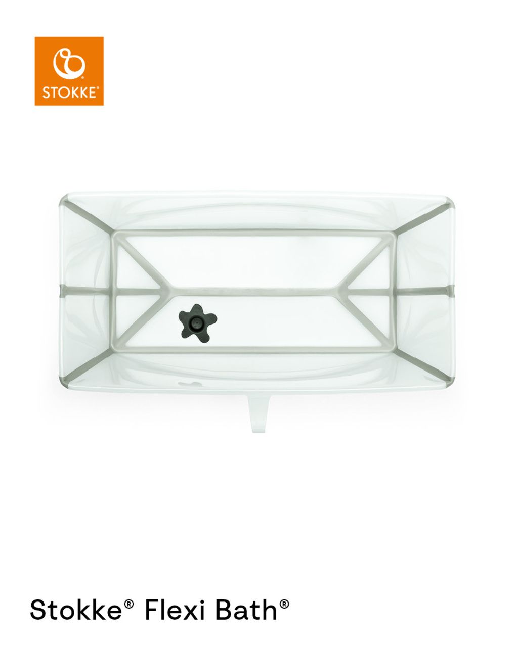 Vaschetta pieghevole flexi bath® x-large soft mint - stokke®