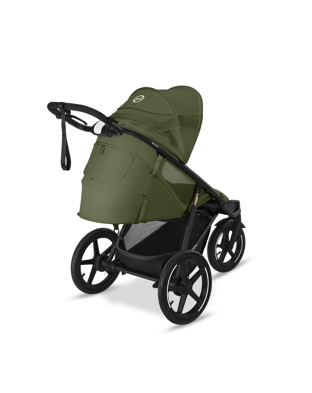 Passeggino avi spin blk moss green khaki - cybex