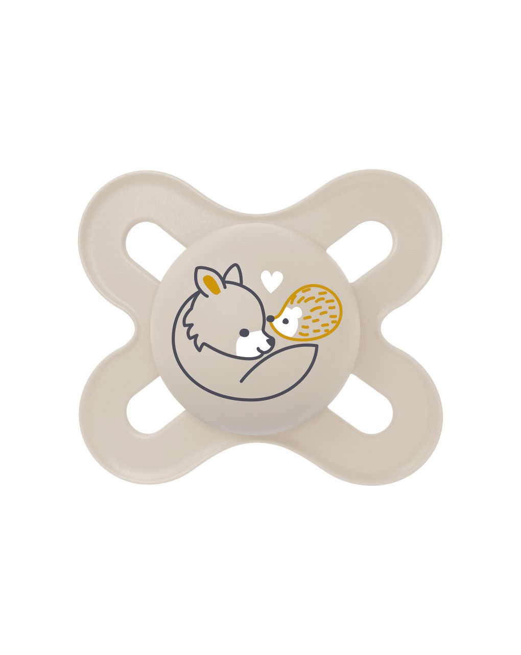 Succhietti original start  0-2m silicone bio-circolare  conf. doppia azzurro/grigio - mam