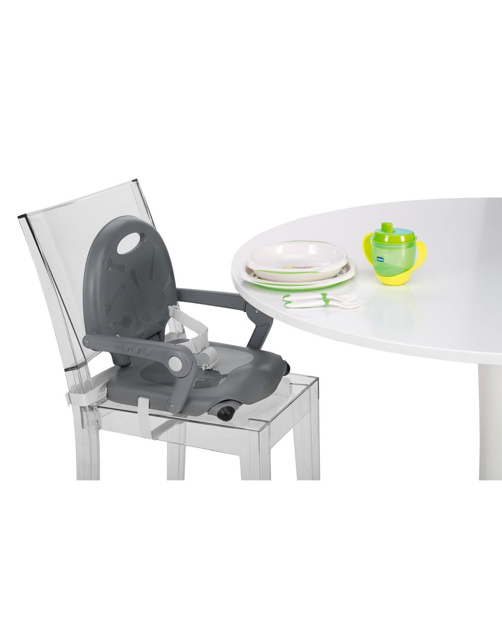 Rialzo sedia portatile pocket snack dark grey - chicco