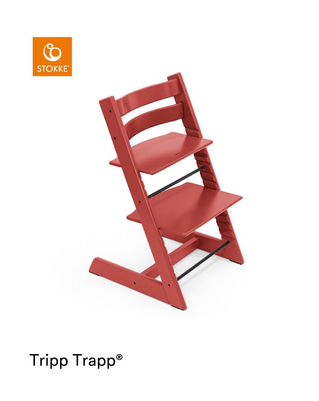 Tripp trapp® sedia warm red - prodotto personalizzabile - stokke®