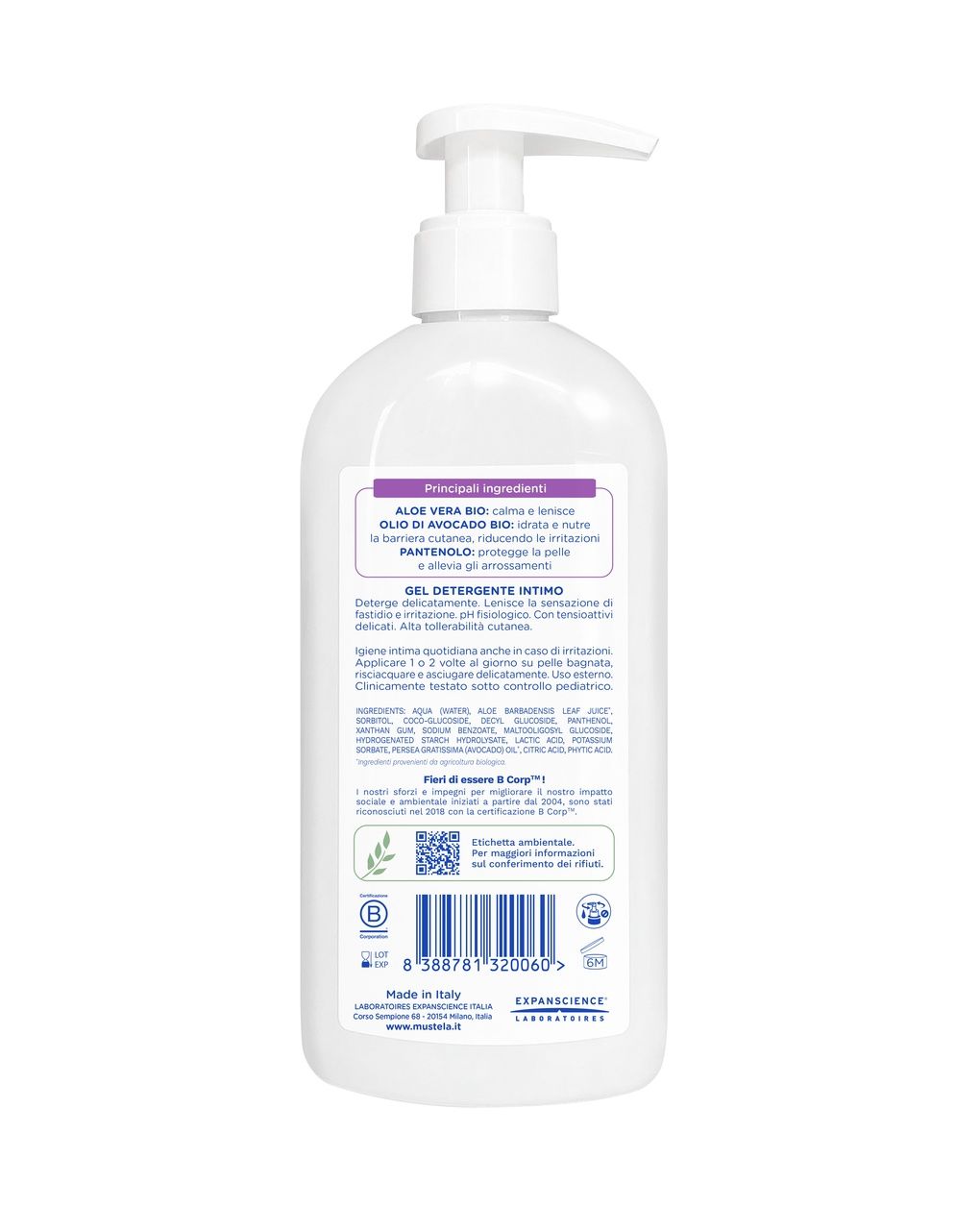 Gel detergente intimo 300ml - mustela
