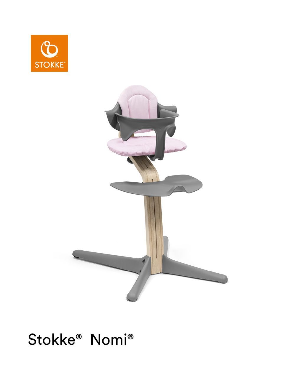 Nomi® cuscino grey pink  - stokke®