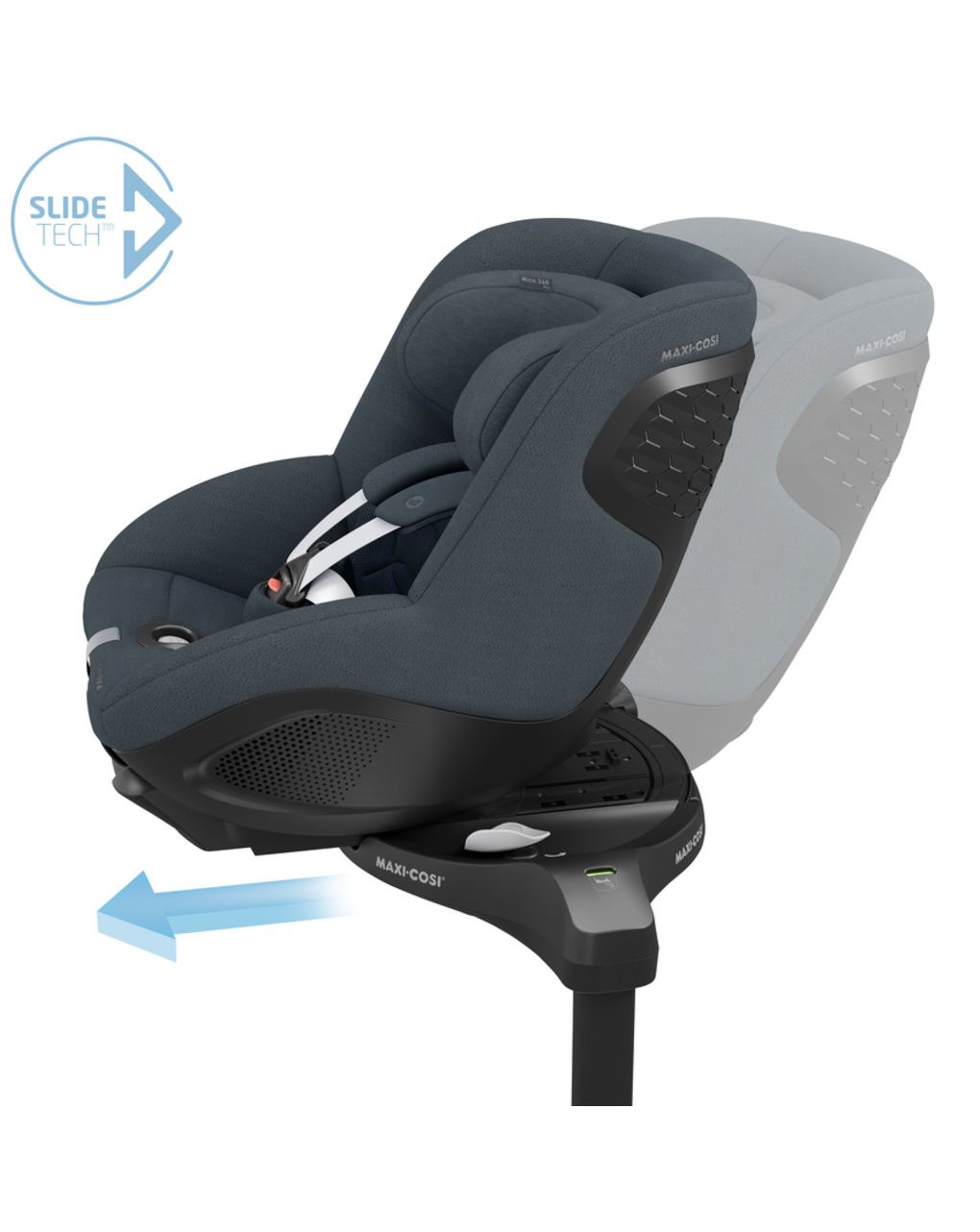 Seggiolino auto mica 360 pro (40-105 cm) authentic graphite - maxi cosi