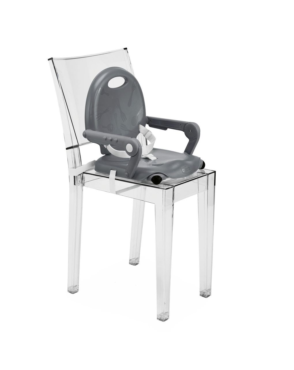 Rialzo sedia portatile pocket snack dark grey - chicco