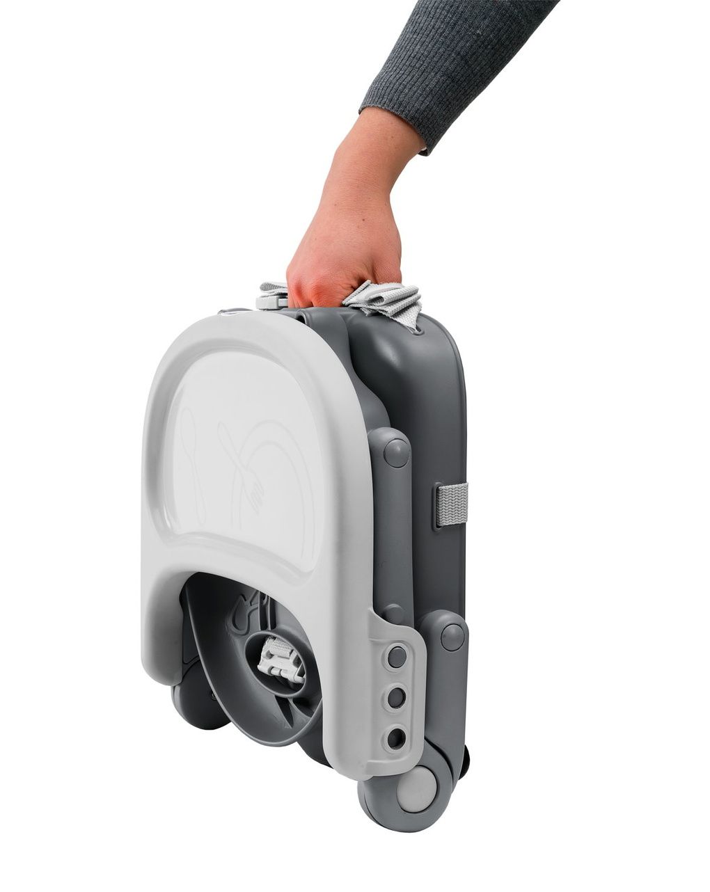 Rialzo sedia portatile pocket snack dark grey - chicco