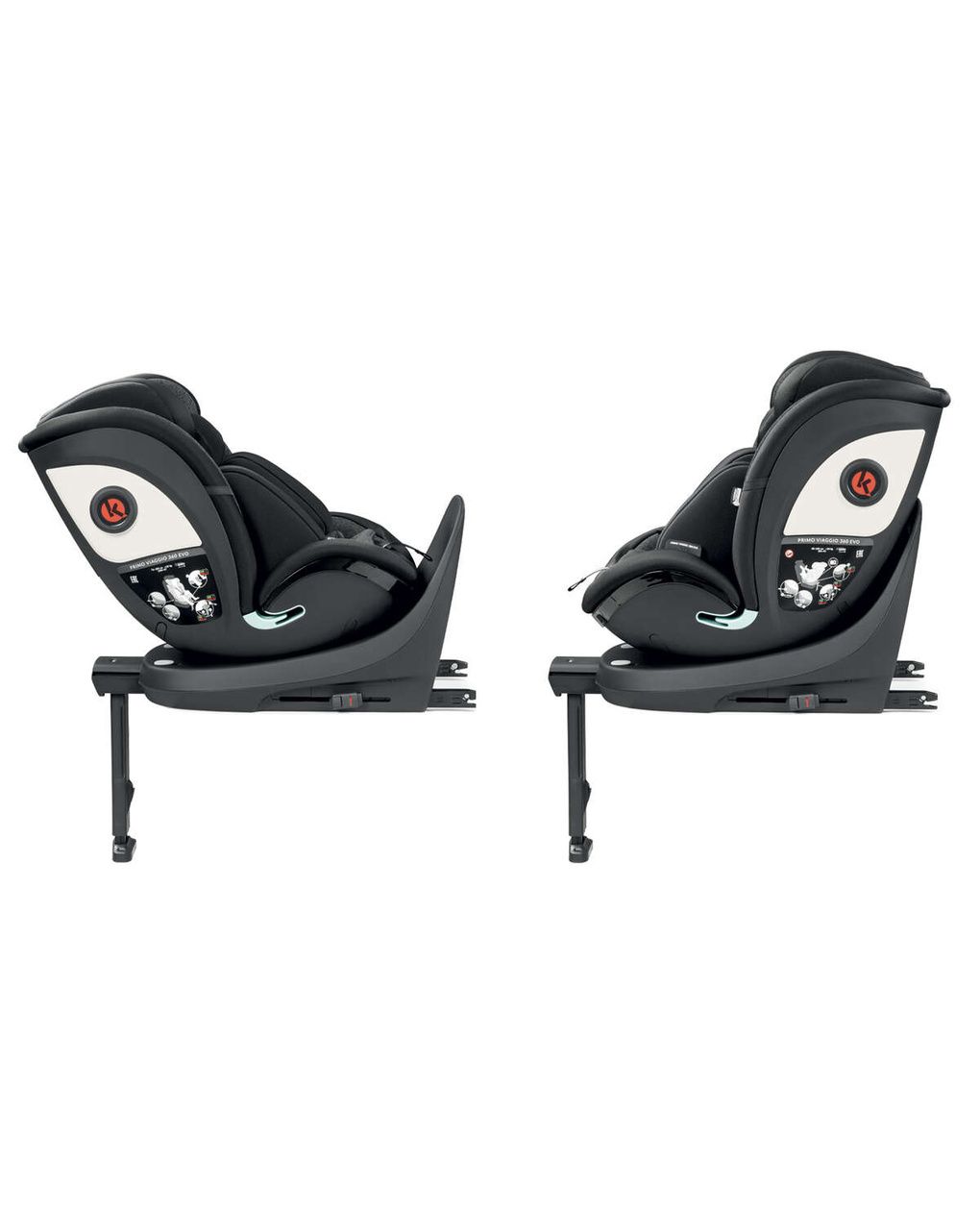 Seggiolino auto isize primo viaggio 360 evo (40-150 cm) con base - peg perego
