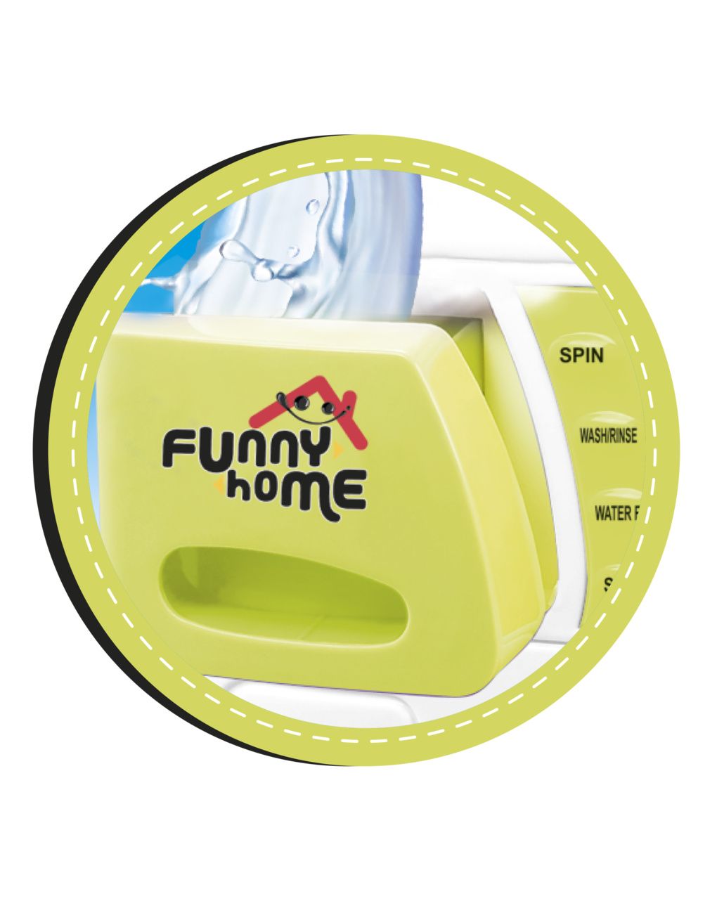 Set lavatrice e ferro da stiro - 3+ - funny home