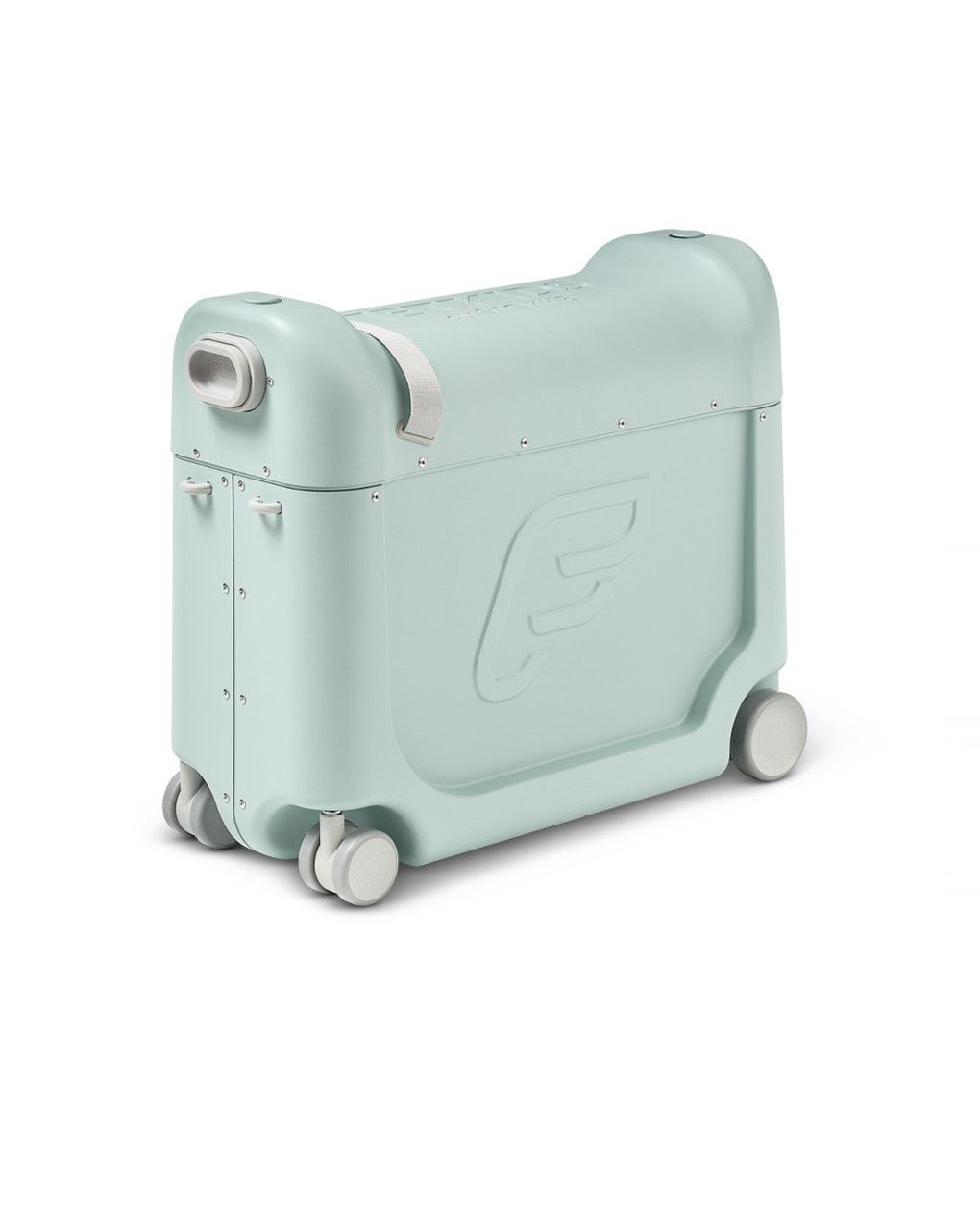 Valigia cavalcabile jetkids bedbox green aurora - stokke®