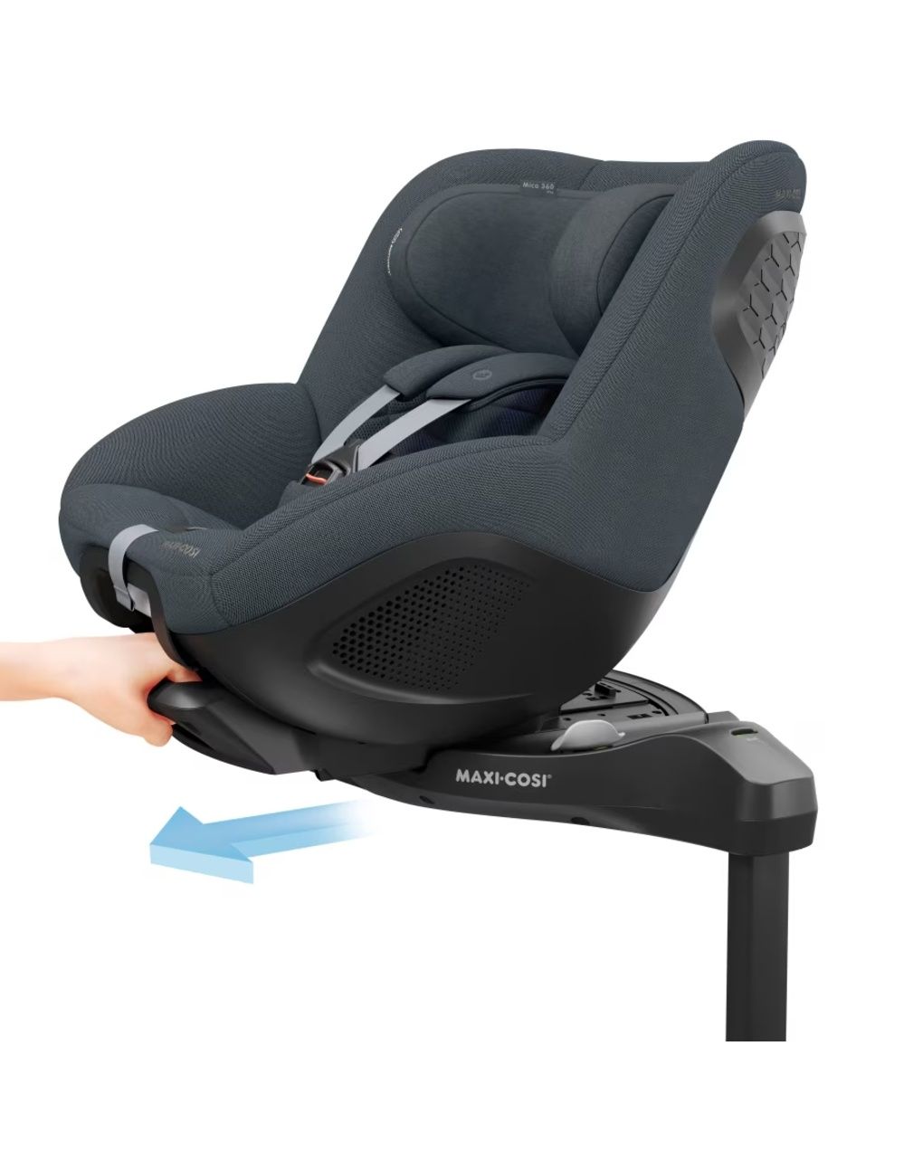 Seggiolino auto mica 360 pro (40-105 cm) authentic graphite - maxi cosi