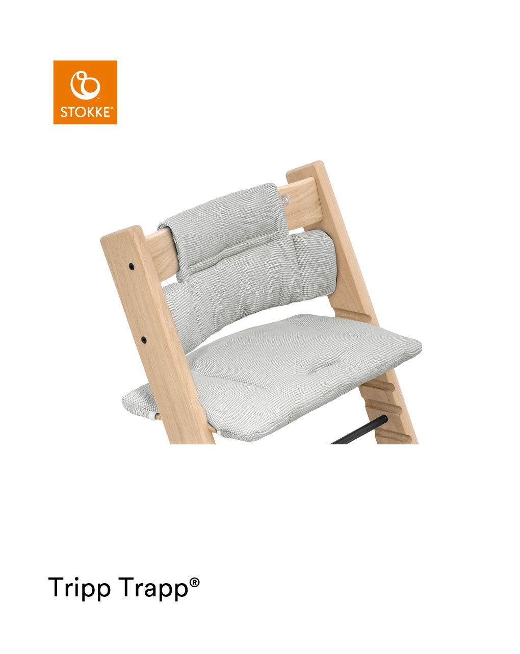 Tripp trapp® classic cuscino nordic grey - stokke