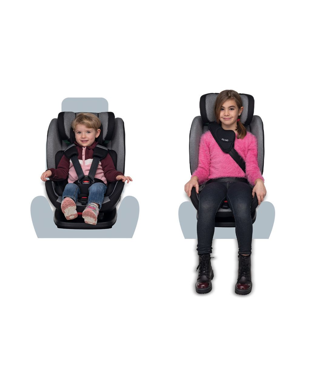 Seggiolino auto reklino i-size carbon - foppapedretti