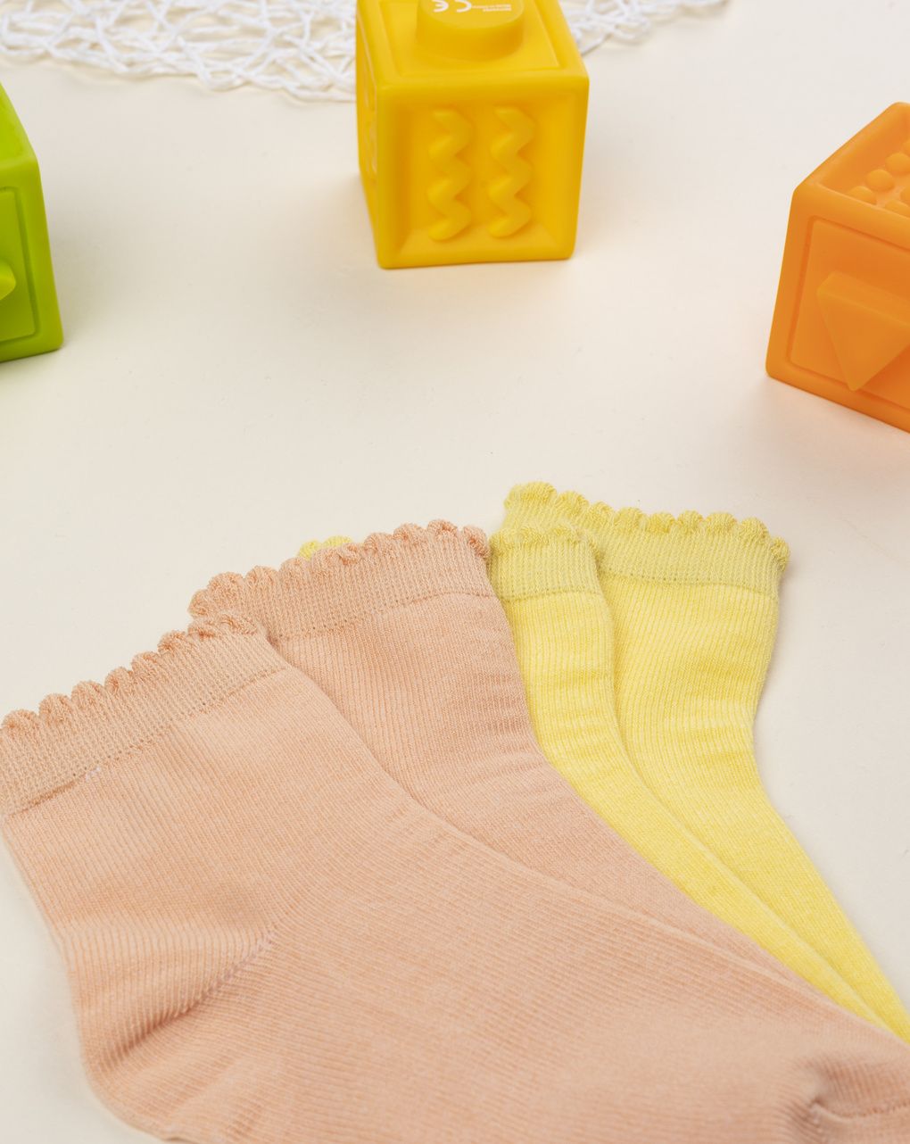 Pack 5 calze bambina vari colori