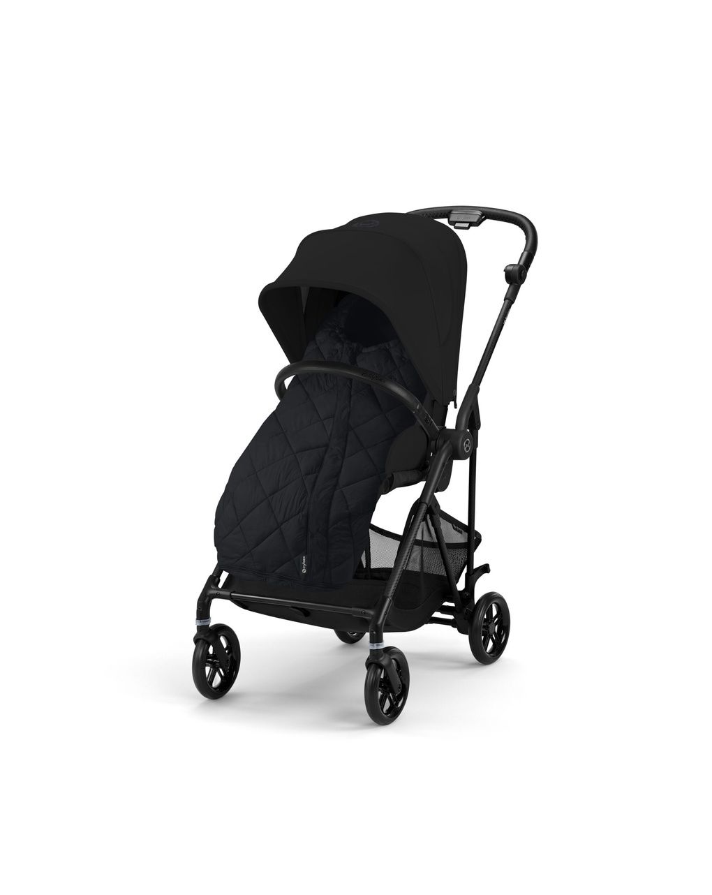 Passeggino melio carbon b/magic black - cybex