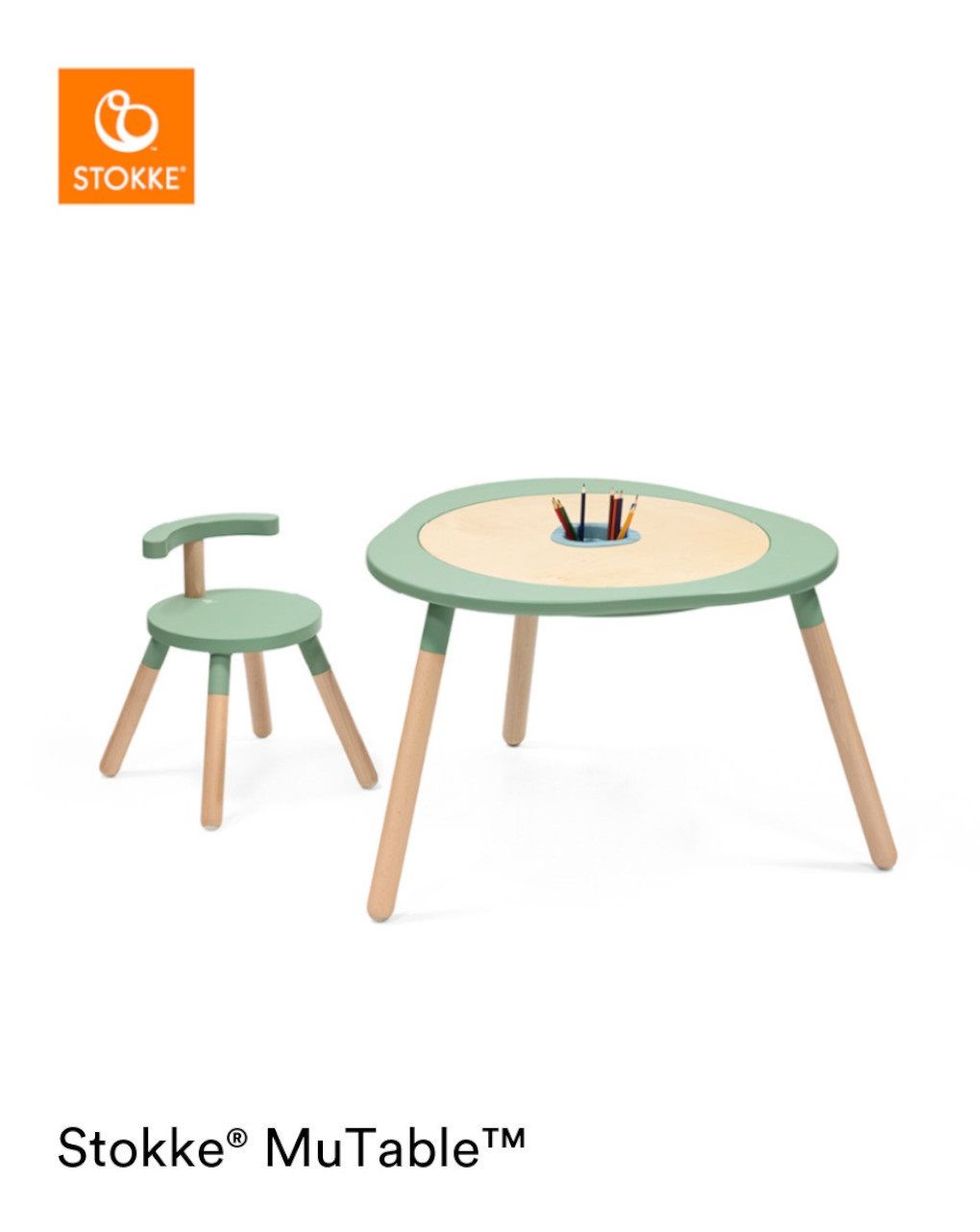Contenitore portaoggetti stokke® mutable™ v2 slate blue