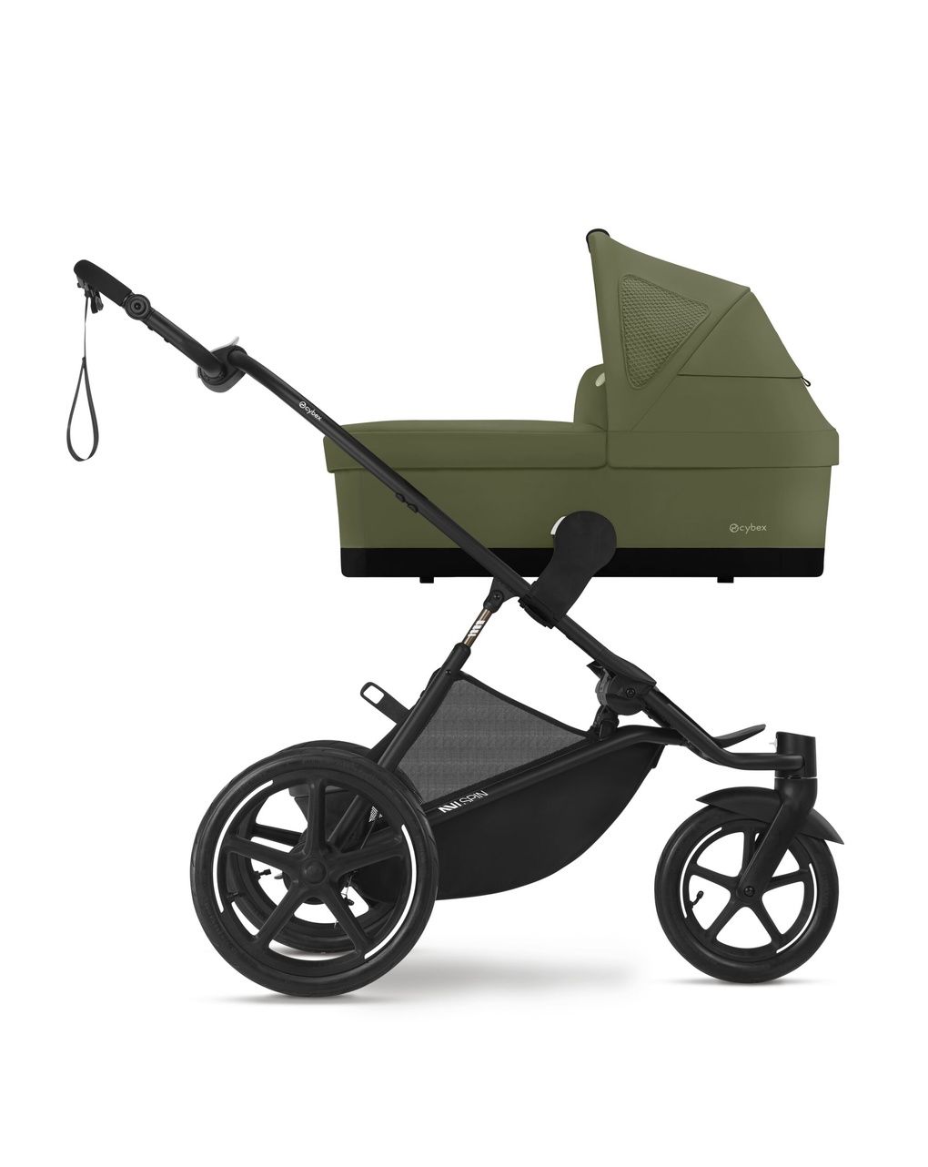 Passeggino avi spin blk moss green khaki - cybex