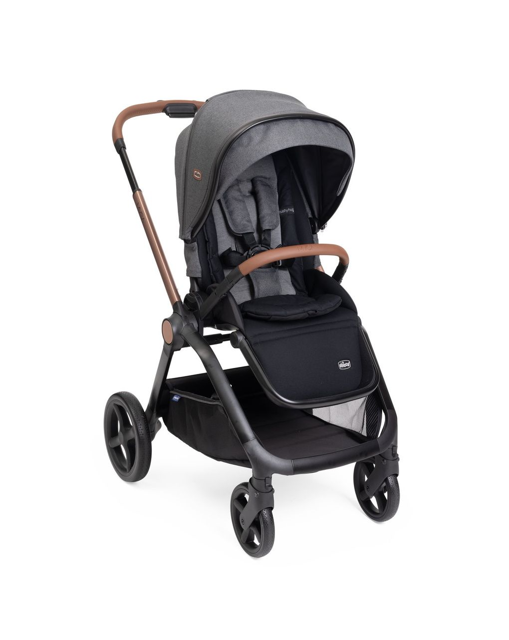 Passeggino mysa black satin - chicco