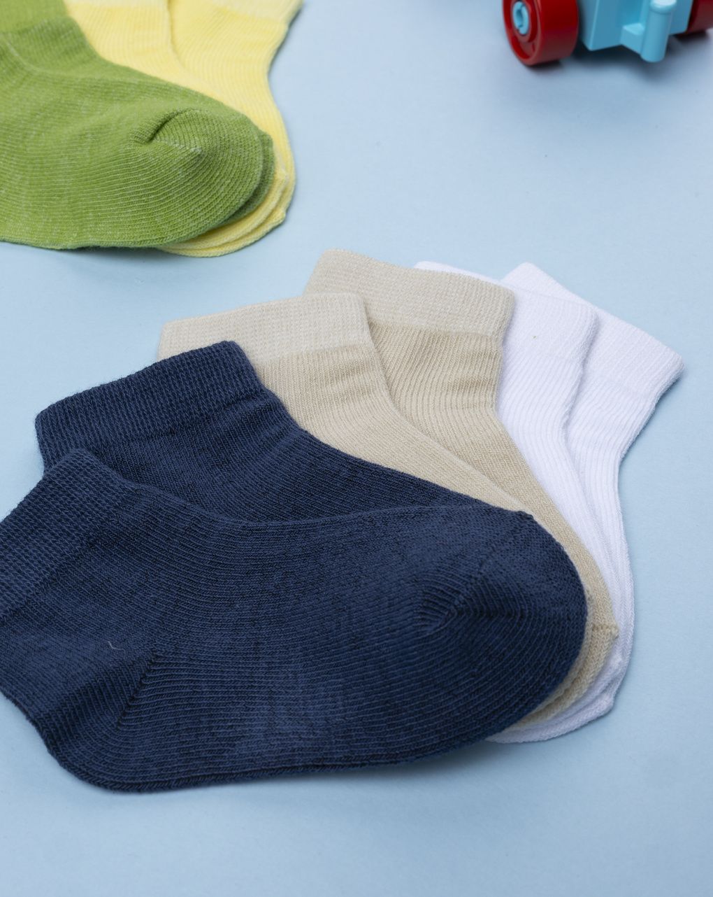 Pack 5 calze bimbo muticolor