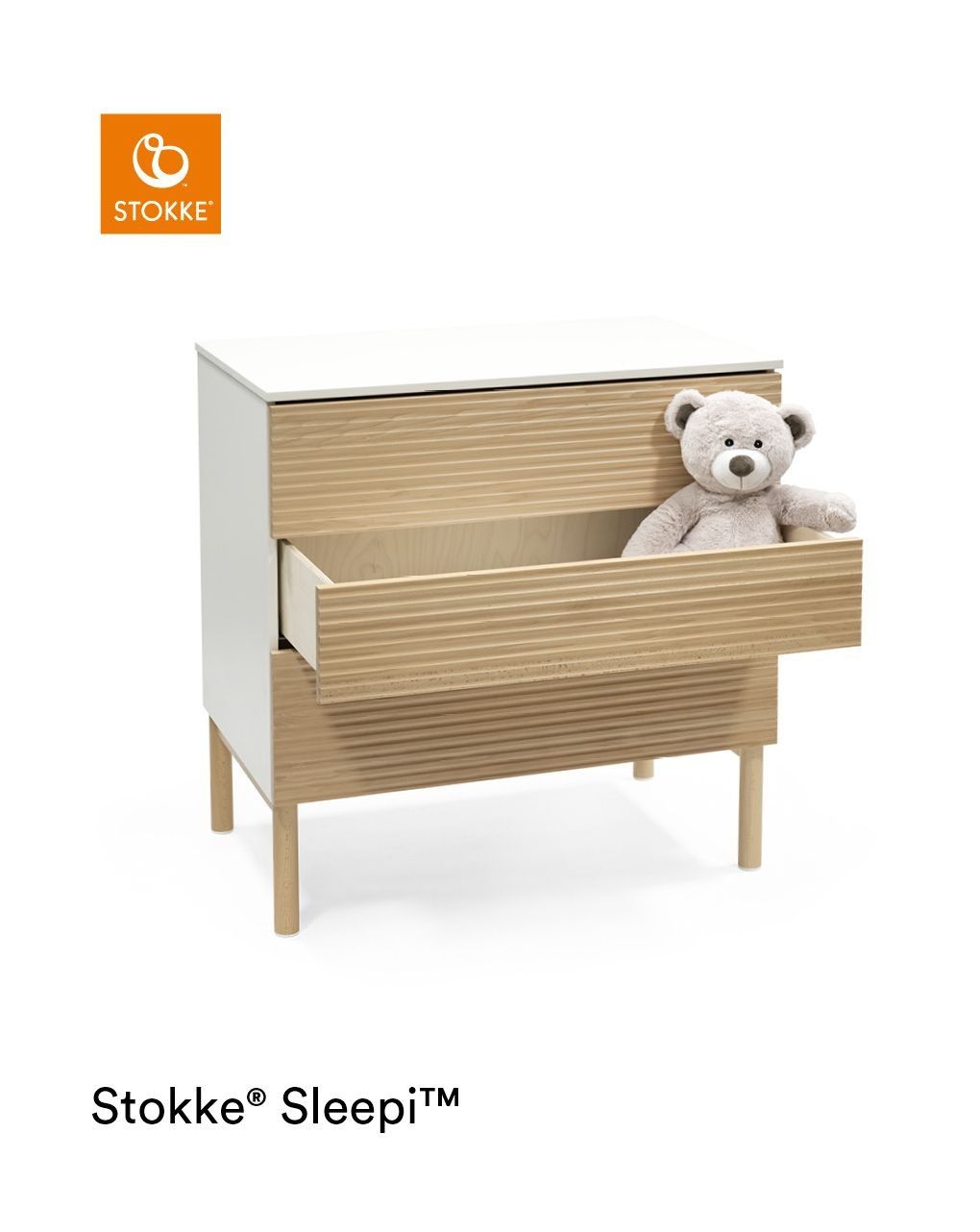 Cassetti per cassettiera sleepi™ natural - stokke®