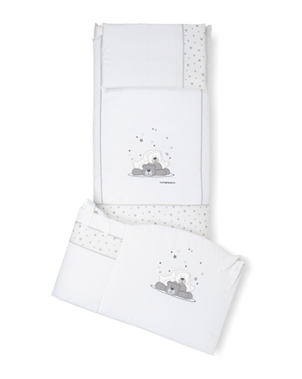 Set tessile pikkoletto dolcestella bianco - foppapedretti