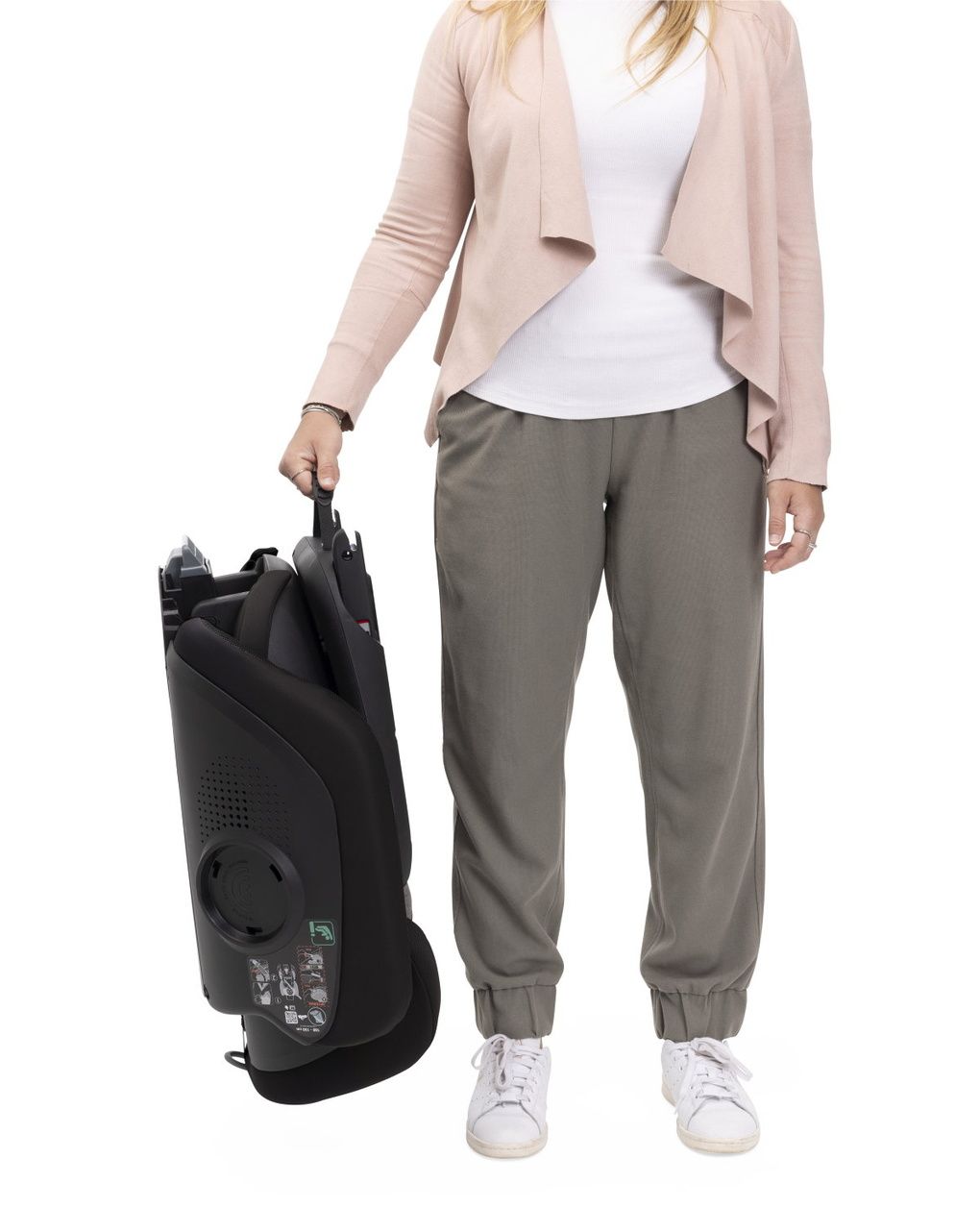 Seggiolino fold&go s i-size posh black 100-150cm - chicco