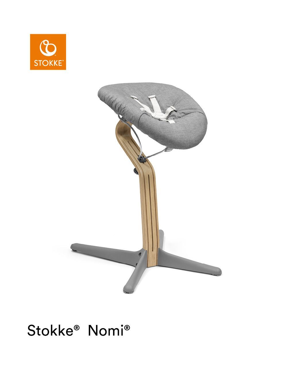 Sedia nomi® oak grey - stokke®