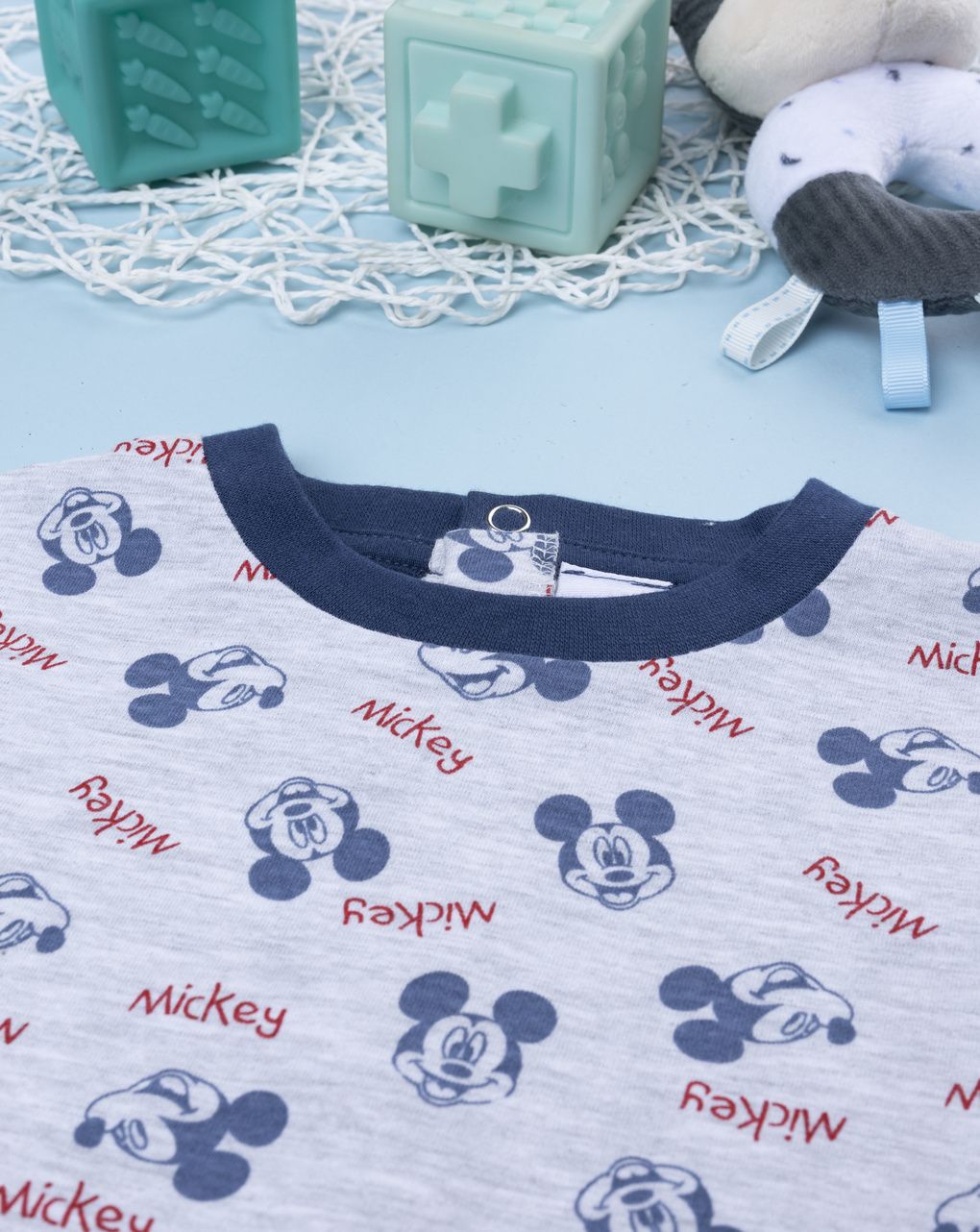 Pigiamone bimbo mickey mouse allover