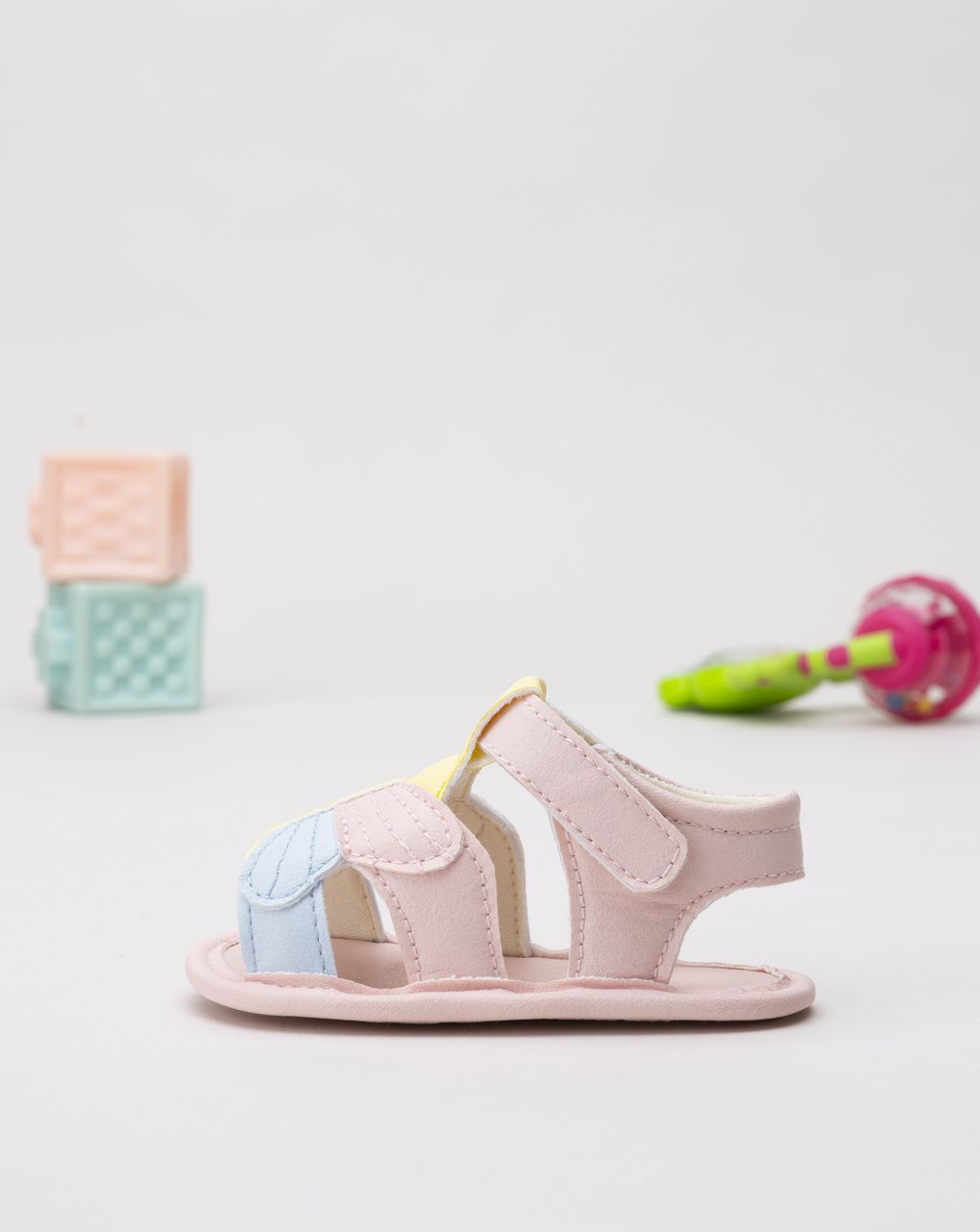 Sandaletto bimba intrecciato