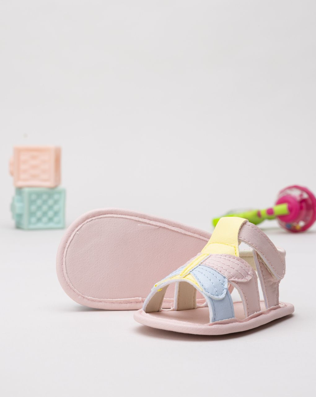 Sandaletto bimba intrecciato