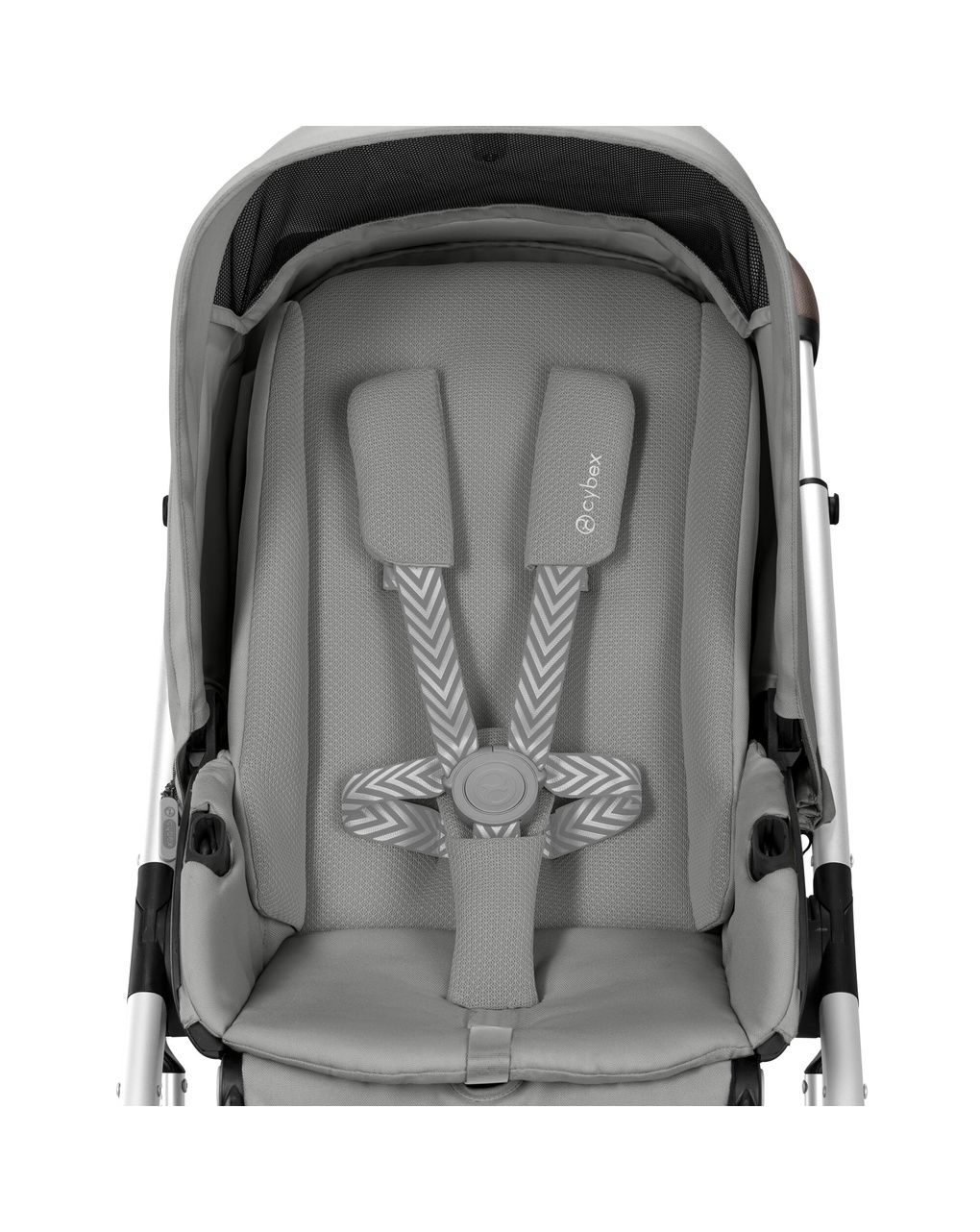 Passeggino talos s lux slv stone grey mid grey - cybex