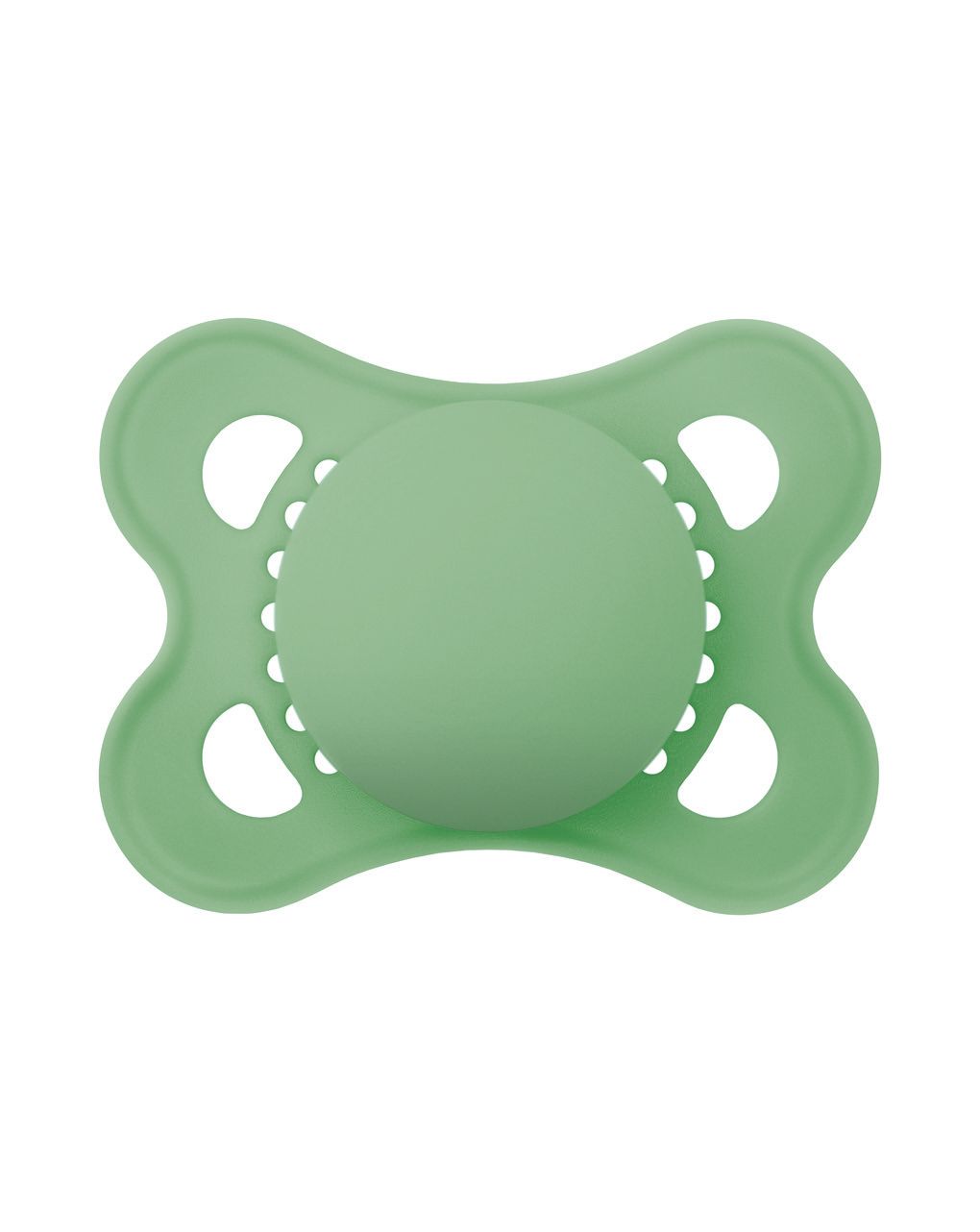 Succhietti original 2-6m caucciù bio-circolare conf. doppia verde/beige - mam