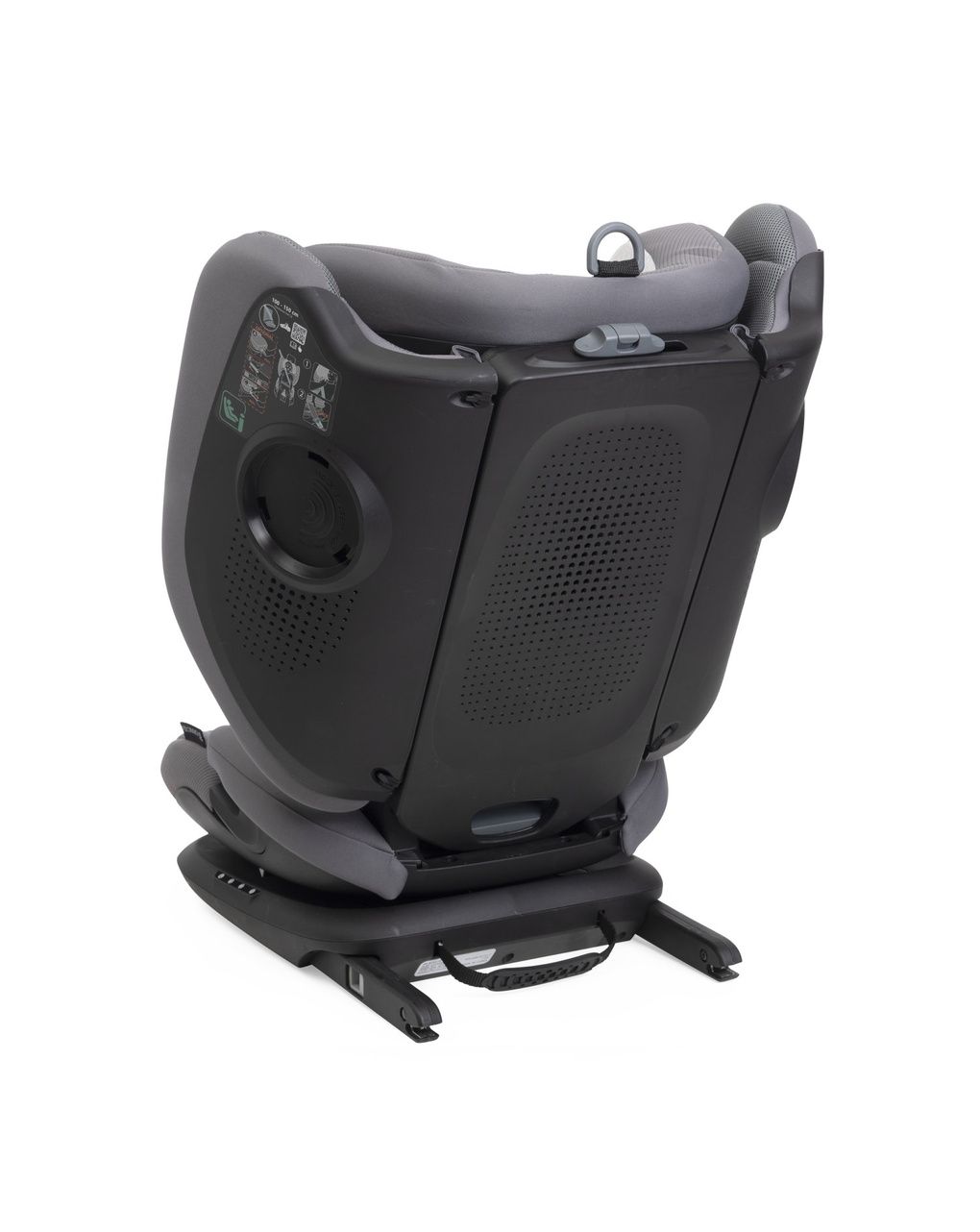 Seggiolino fold&go s i-size glam grey 100-150cm - chicco