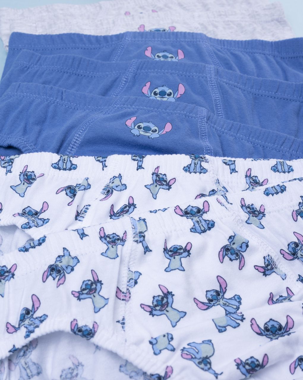 Pack 7 slip bimbo stitch