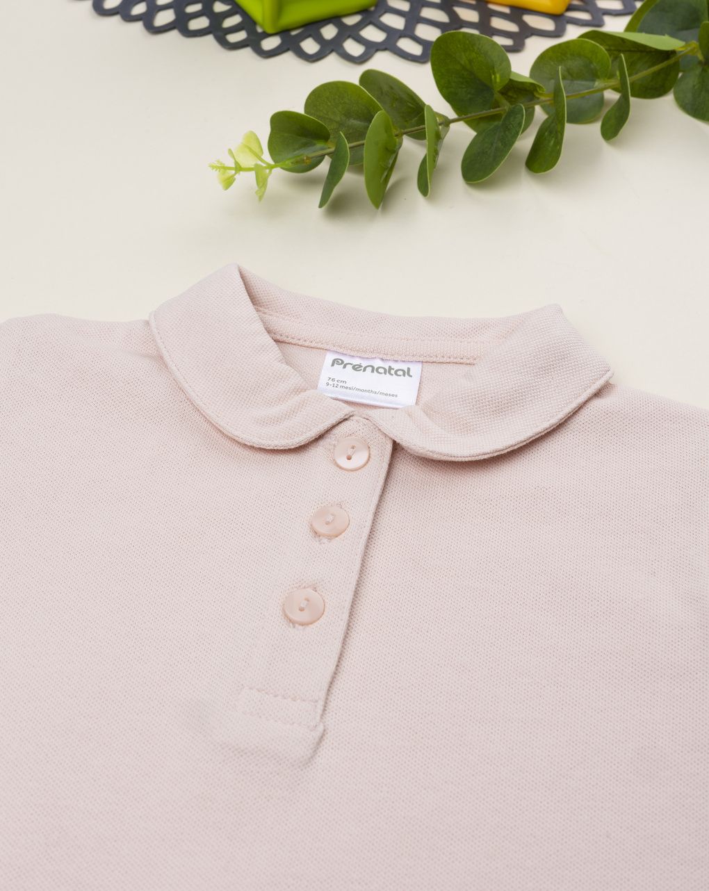 Polo bimba rosa chiaro
