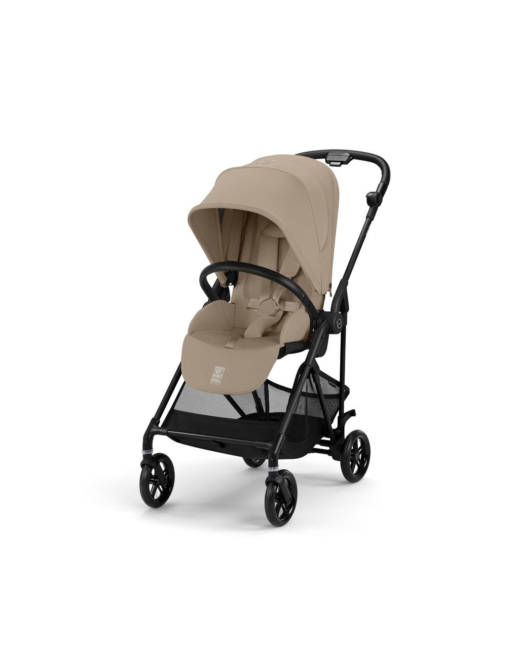 Passeggino melio carbon b/almond beige - cybex
