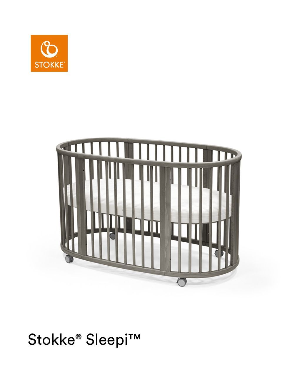 Estensione letto sleepi™ v3 hazy grey - stokke®
