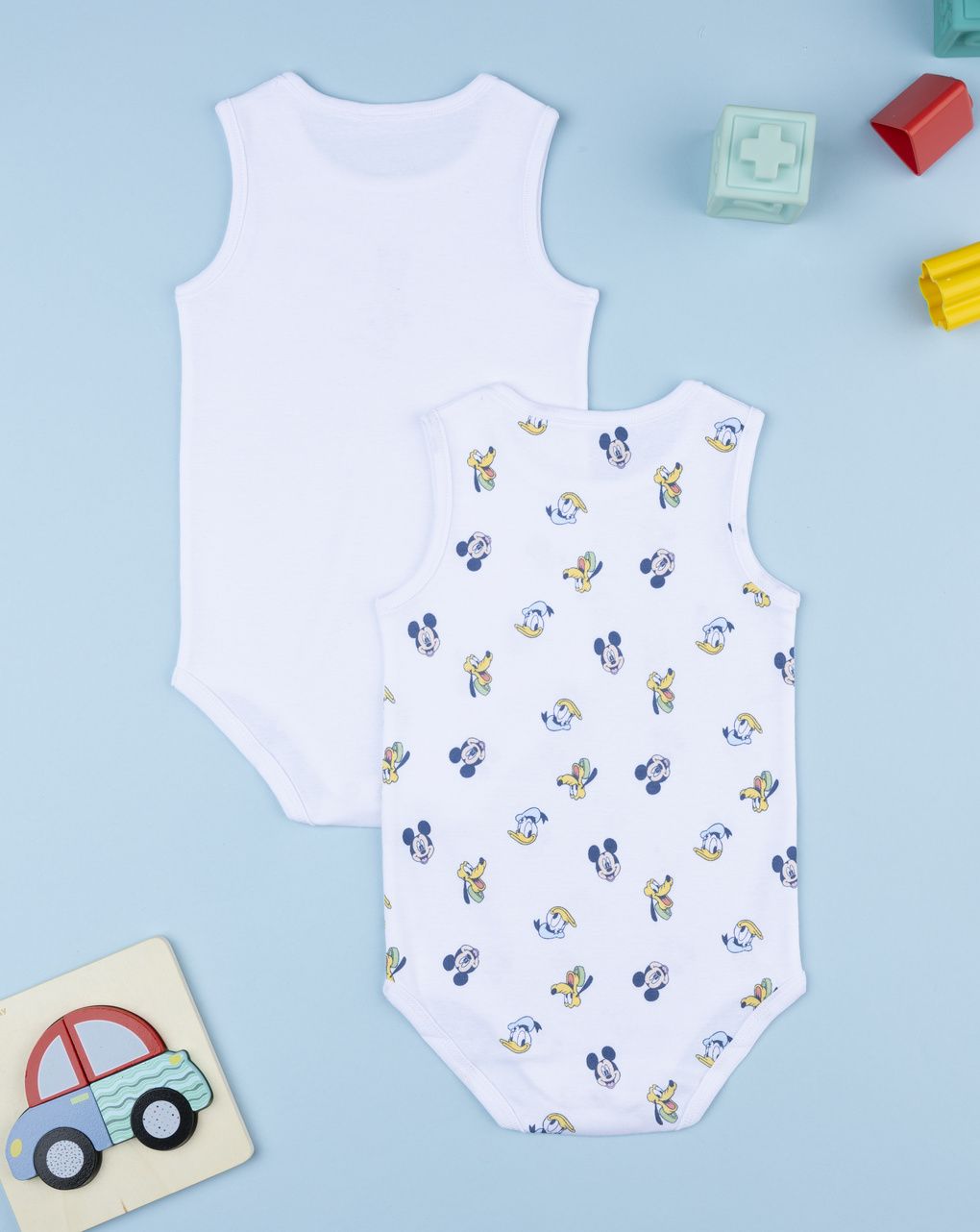 Pack 2 body bimbo stampati disney