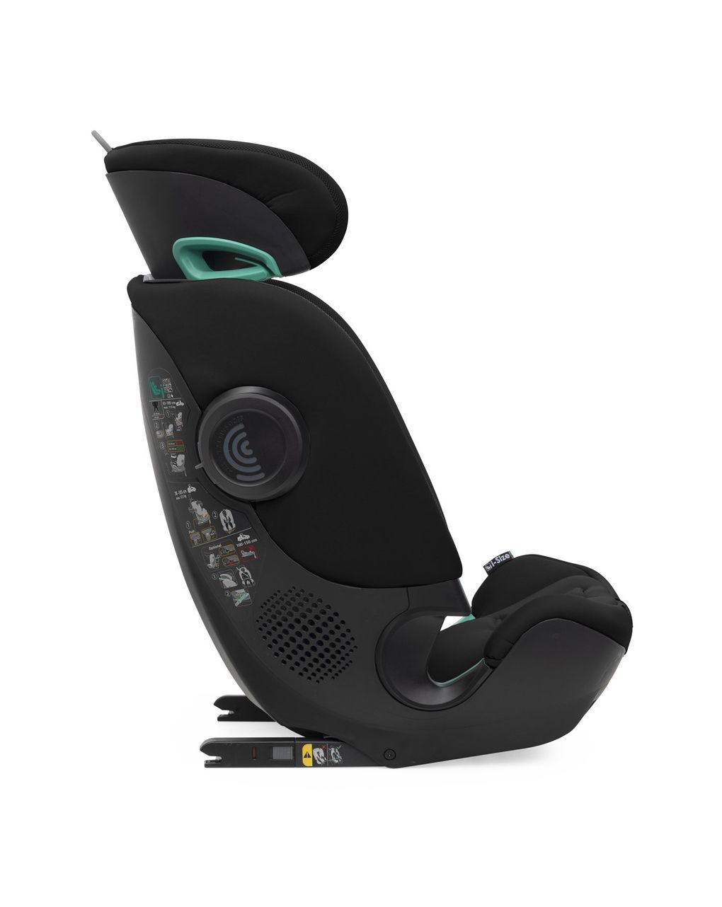 Seggiolino fulseat 360 black satin 61-150cm - chicco