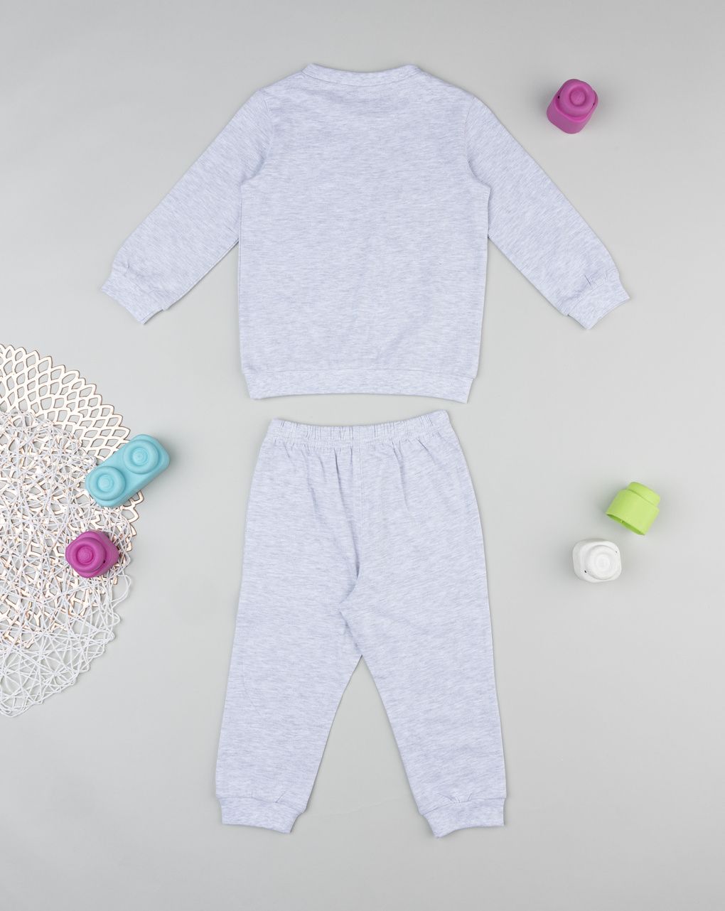 Pigiama paw patrol bimbo grigio