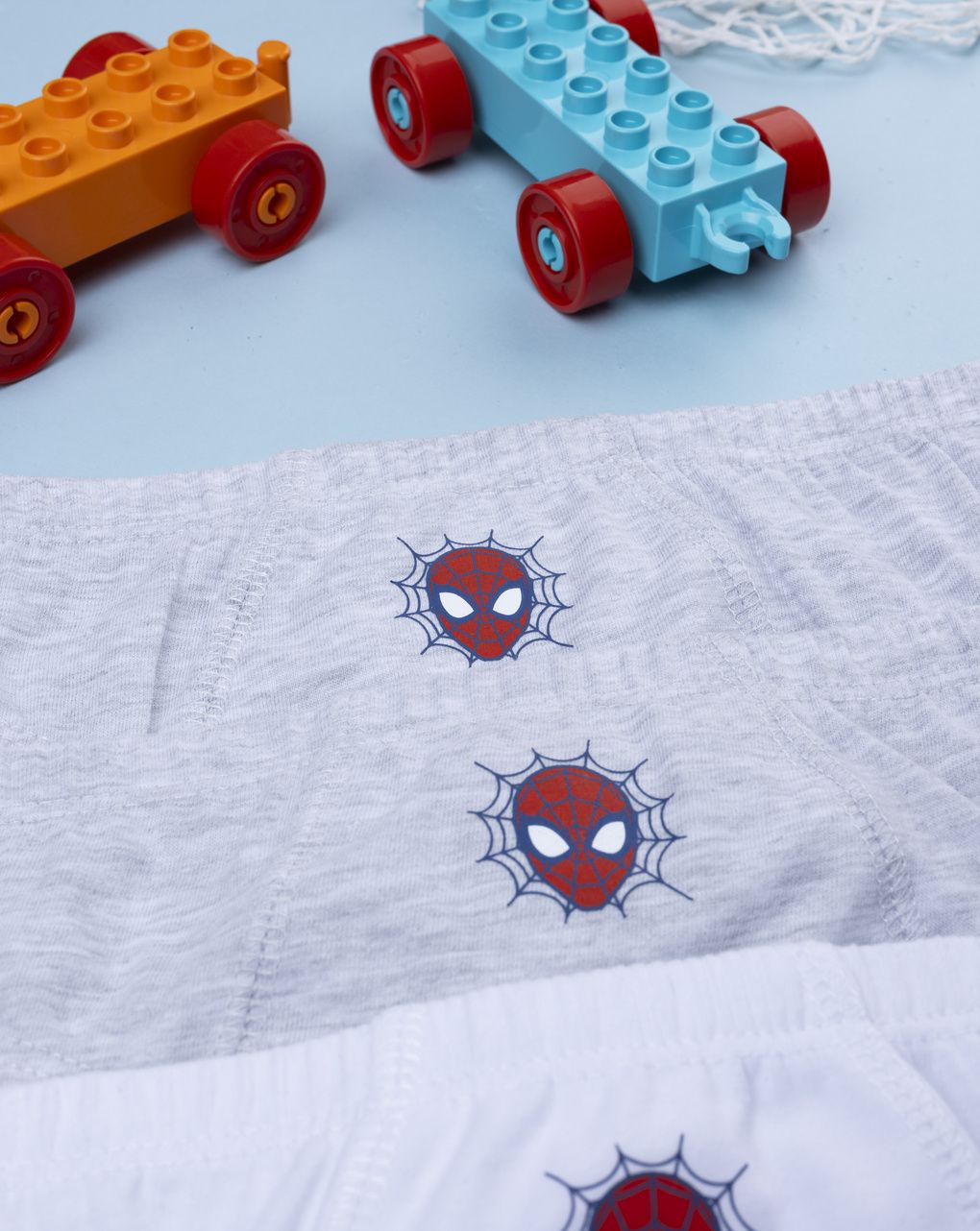 Pack 5 slip bambino spiderman