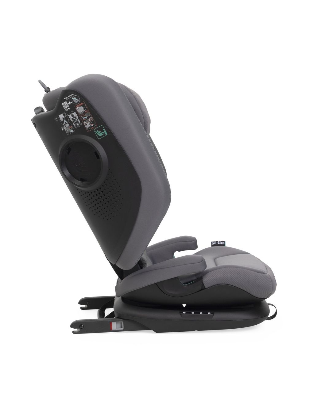 Seggiolino fold&go s i-size glam grey 100-150cm - chicco