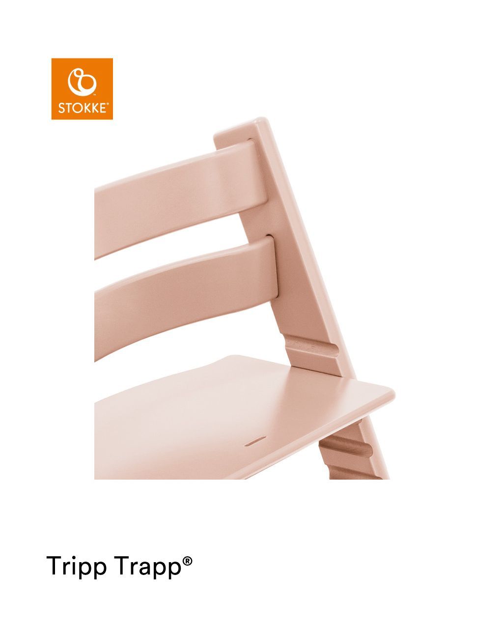 Tripp trapp® sedia serene pink personalizzabile - stokke®