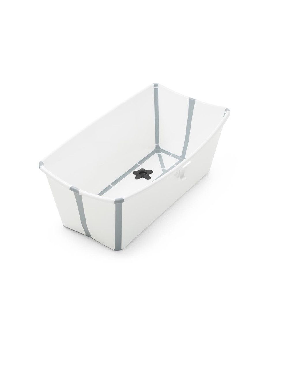 Vaschetta pieghevole flexi bath® - white grey -stokke