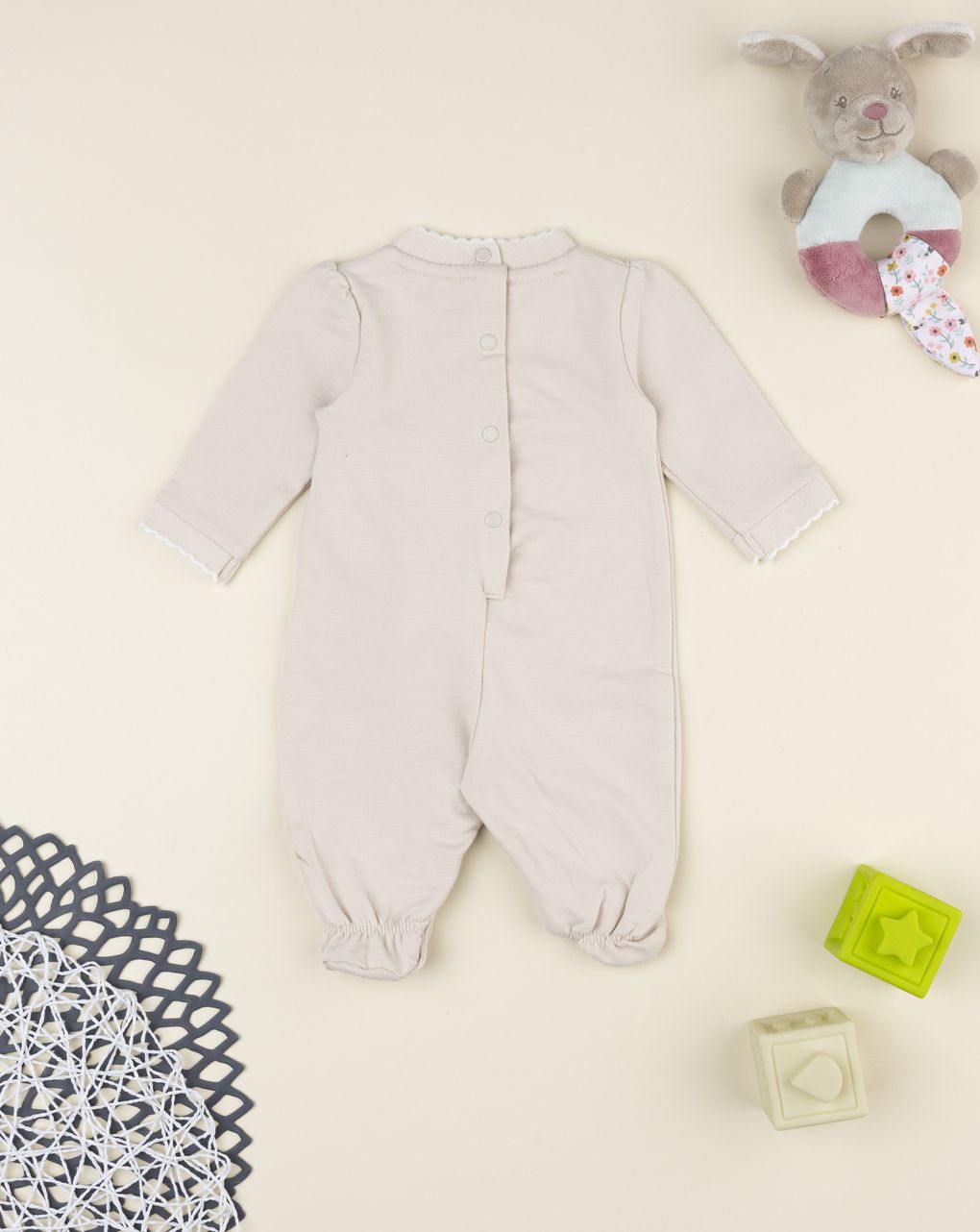 Tutina neonata marrone funny