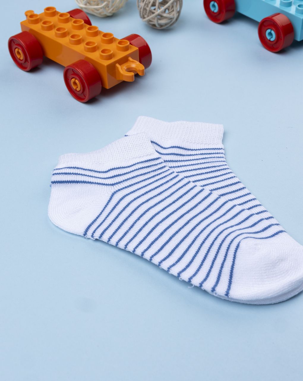 Calze bambino bianco/blu