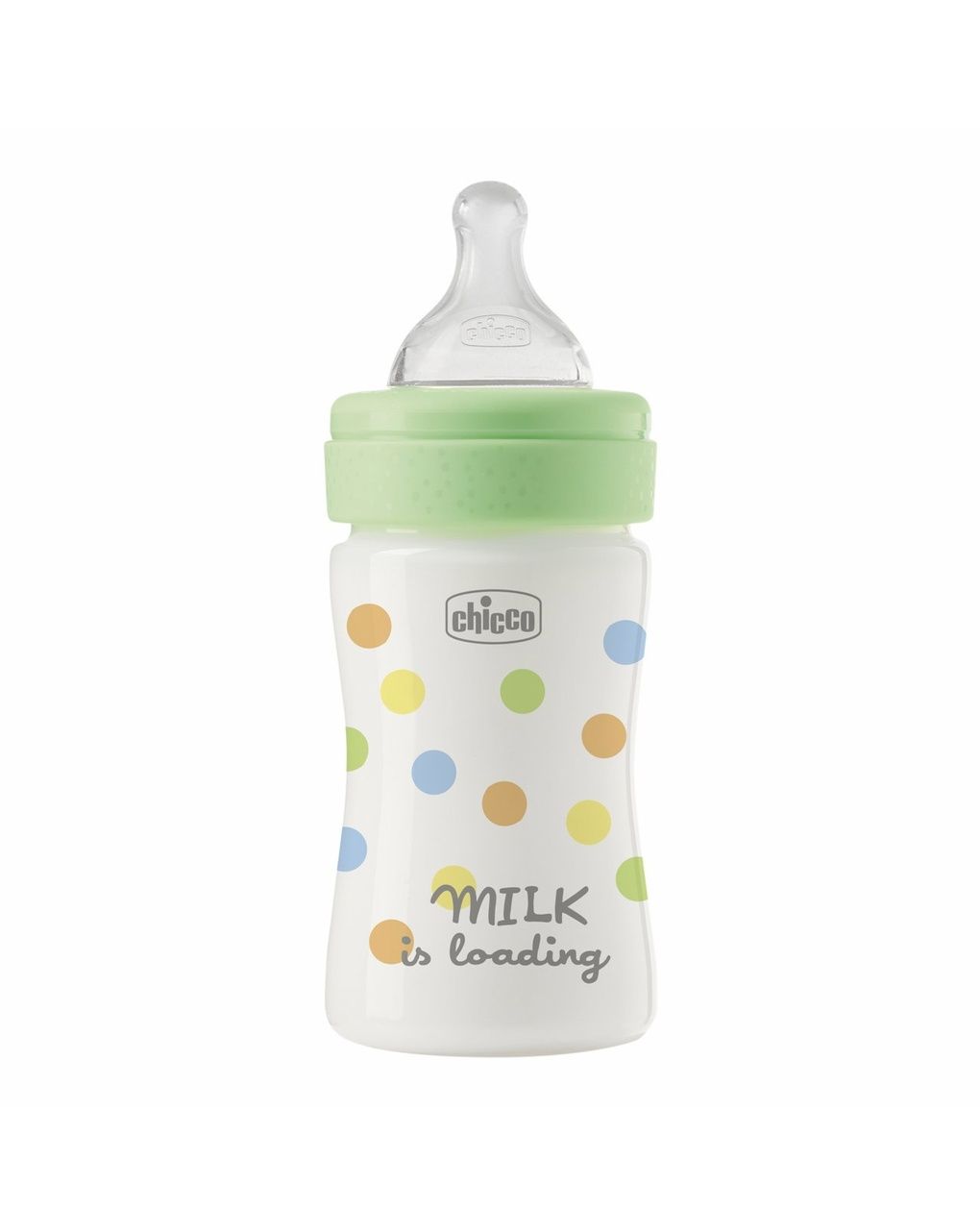 Biberon perfect easy 150ml in plastica verde - chicco