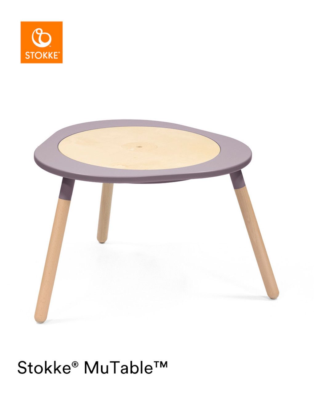 Tavolo da gioco mutable™ v2 lilac - stokke®
