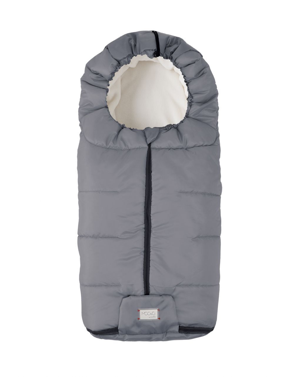 Sacco universale moovo per seggiolini junior essential grigio 6-36 mesi - nuvita