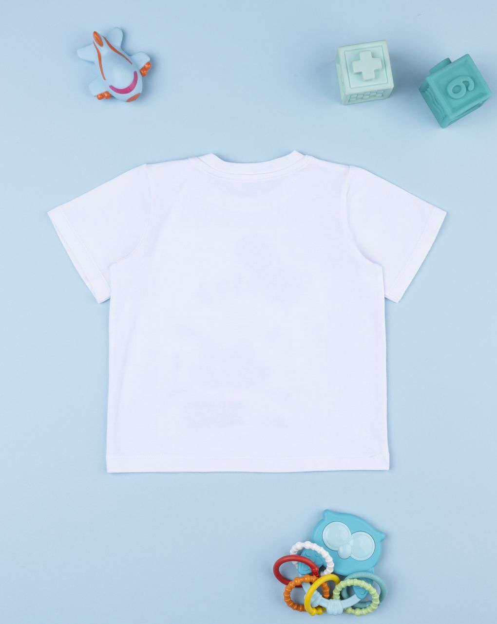 T-shirt bimbo ricamo mickey mouse